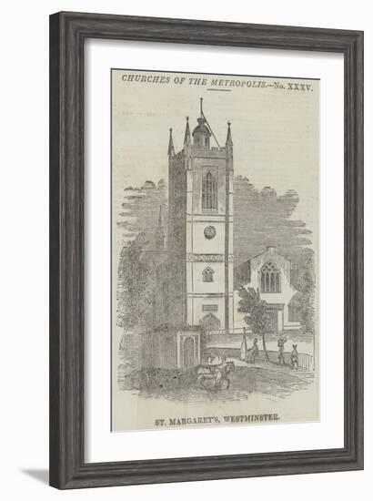 St Margaret's, Westminster-null-Framed Giclee Print