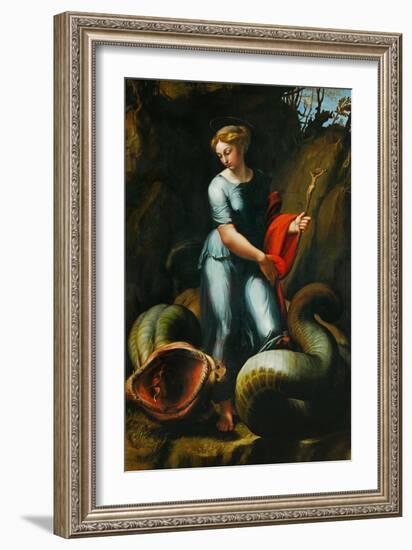 St. Margaret-Raphael-Framed Giclee Print