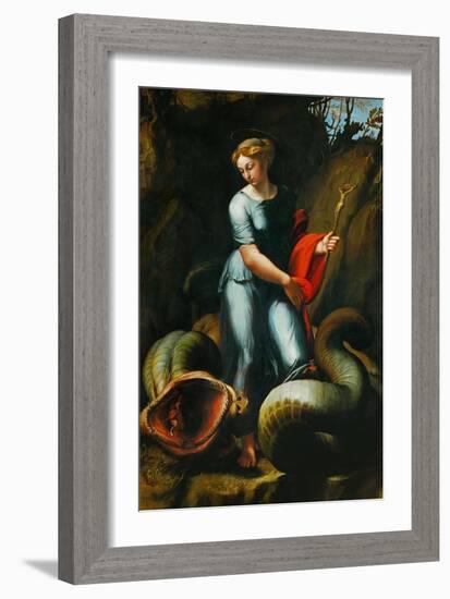 St. Margaret-Raphael-Framed Giclee Print