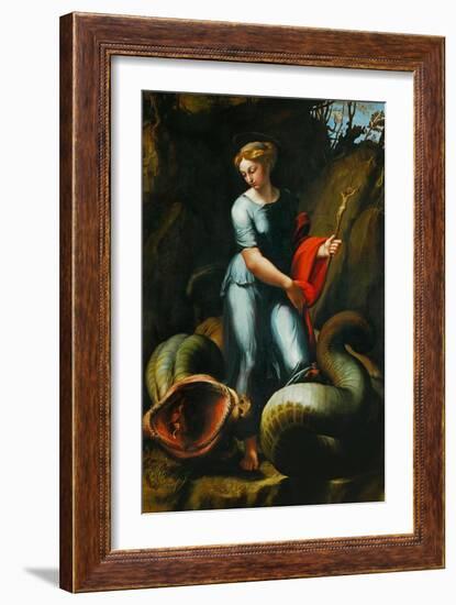 St. Margaret-Raphael-Framed Giclee Print