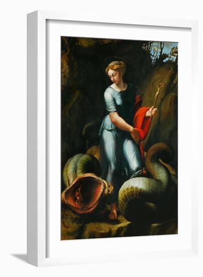 St. Margaret-Raphael-Framed Giclee Print