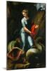 St. Margaret-Raphael-Mounted Giclee Print