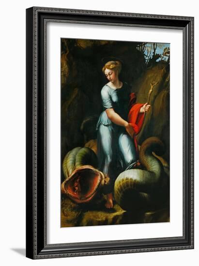 St. Margaret-Raphael-Framed Giclee Print