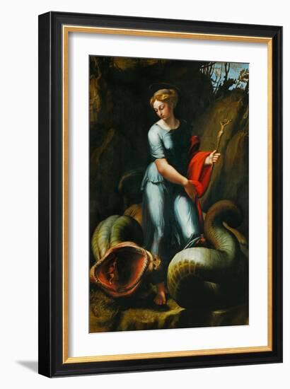 St. Margaret-Raphael-Framed Giclee Print