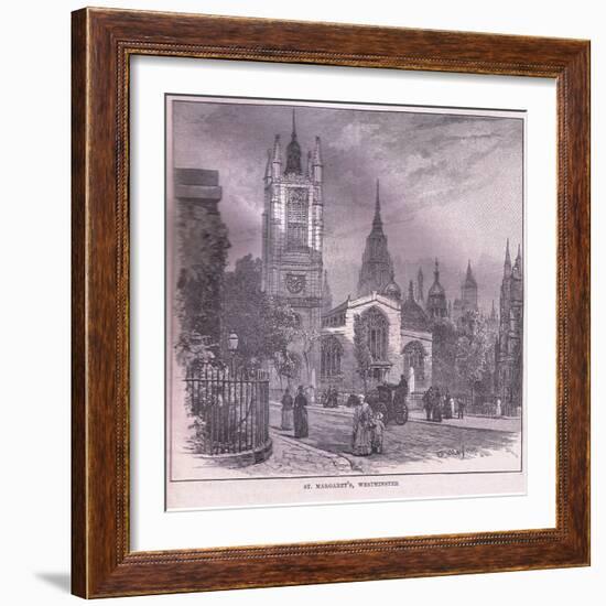St Margarets Westminster-John Fulleylove-Framed Giclee Print