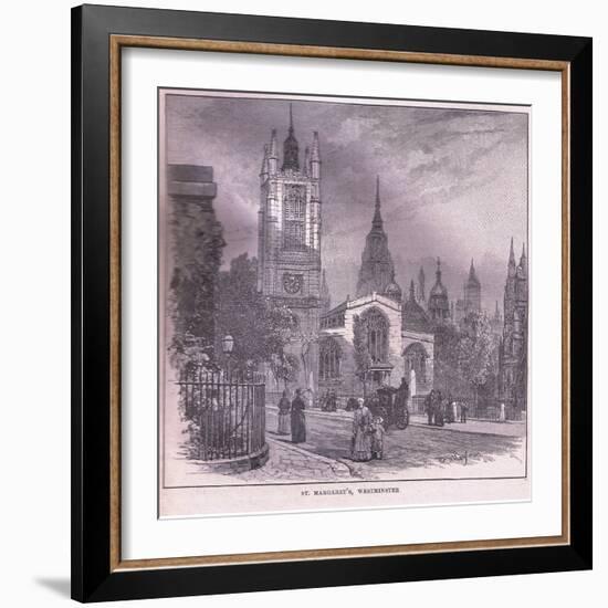 St Margarets Westminster-John Fulleylove-Framed Giclee Print