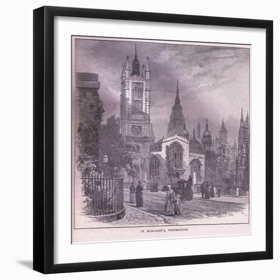 St Margarets Westminster-John Fulleylove-Framed Giclee Print