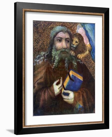 St Mark, 1365-1367-Master Theodoric-Framed Giclee Print