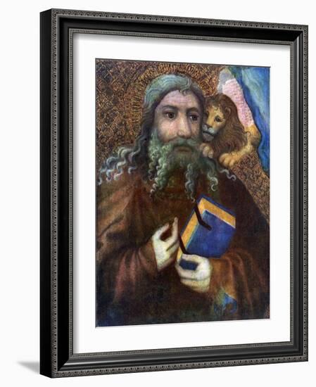 St Mark, 1365-1367-Master Theodoric-Framed Giclee Print