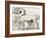 St. Mark Basilica Horses Old Illustration-marzolino-Framed Art Print