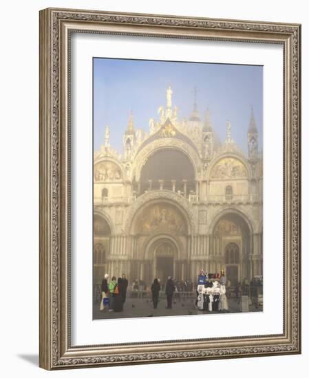 St. Mark's Basilica in Mist, Venice, UNESCO World Heritage Site, Veneto, Italy, Europe-Thouvenin Guy-Framed Photographic Print