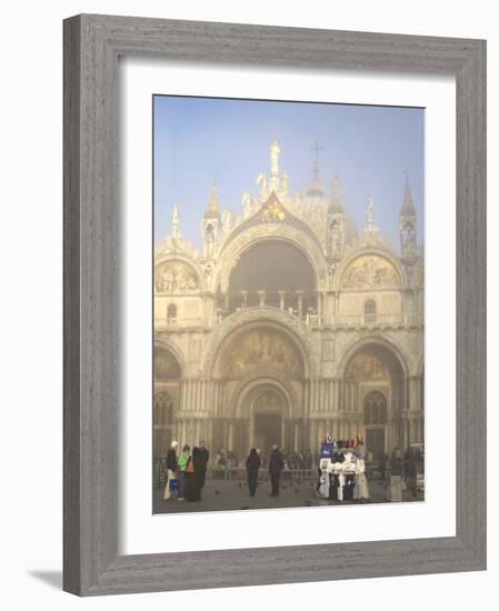 St. Mark's Basilica in Mist, Venice, UNESCO World Heritage Site, Veneto, Italy, Europe-Thouvenin Guy-Framed Photographic Print