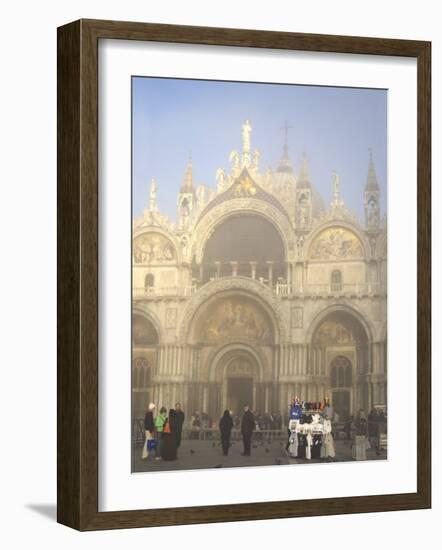 St. Mark's Basilica in Mist, Venice, UNESCO World Heritage Site, Veneto, Italy, Europe-Thouvenin Guy-Framed Photographic Print