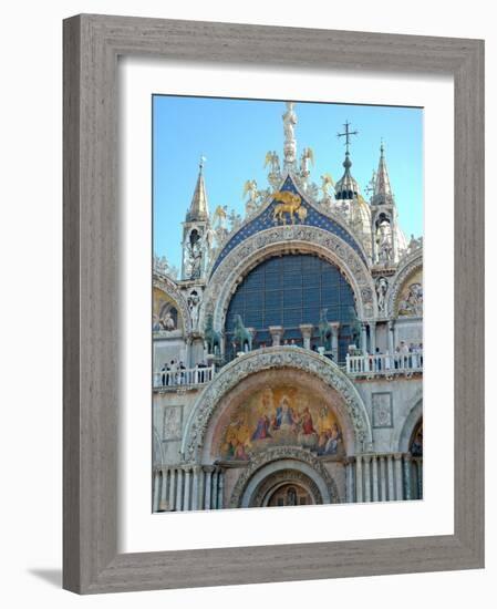 St. Mark's Basilica in St. Mark's Square, Venice, Italy-Lisa S. Engelbrecht-Framed Photographic Print