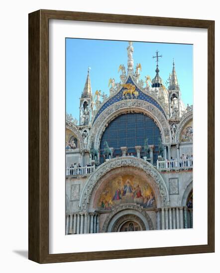 St. Mark's Basilica in St. Mark's Square, Venice, Italy-Lisa S. Engelbrecht-Framed Photographic Print