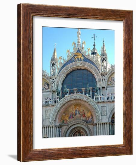 St. Mark's Basilica in St. Mark's Square, Venice, Italy-Lisa S. Engelbrecht-Framed Photographic Print