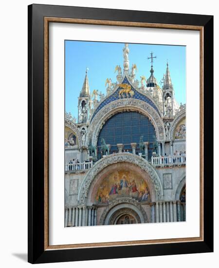 St. Mark's Basilica in St. Mark's Square, Venice, Italy-Lisa S. Engelbrecht-Framed Photographic Print