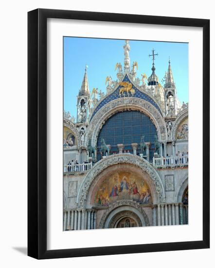 St. Mark's Basilica in St. Mark's Square, Venice, Italy-Lisa S. Engelbrecht-Framed Photographic Print