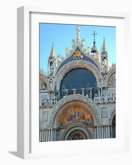 St. Mark's Basilica in St. Mark's Square, Venice, Italy-Lisa S. Engelbrecht-Framed Photographic Print