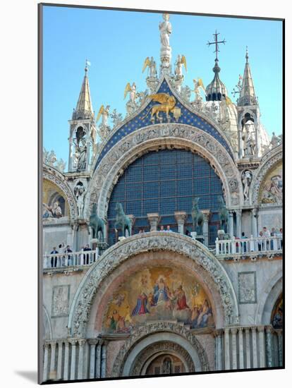 St. Mark's Basilica in St. Mark's Square, Venice, Italy-Lisa S. Engelbrecht-Mounted Photographic Print