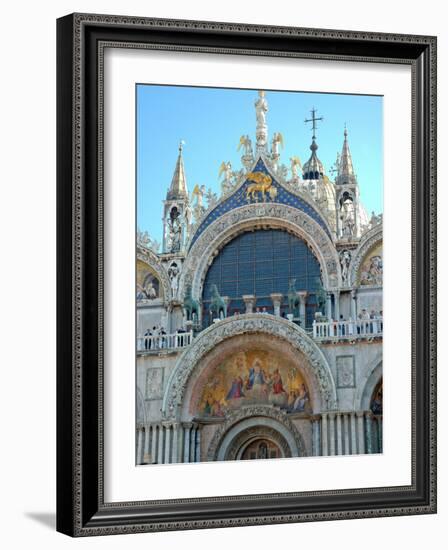 St. Mark's Basilica in St. Mark's Square, Venice, Italy-Lisa S. Engelbrecht-Framed Photographic Print