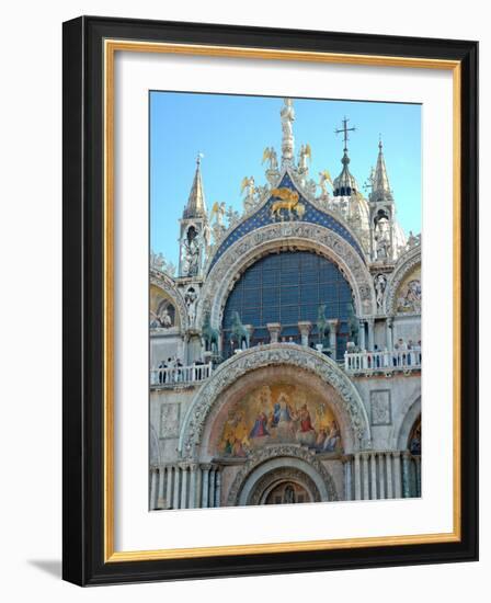 St. Mark's Basilica in St. Mark's Square, Venice, Italy-Lisa S. Engelbrecht-Framed Photographic Print