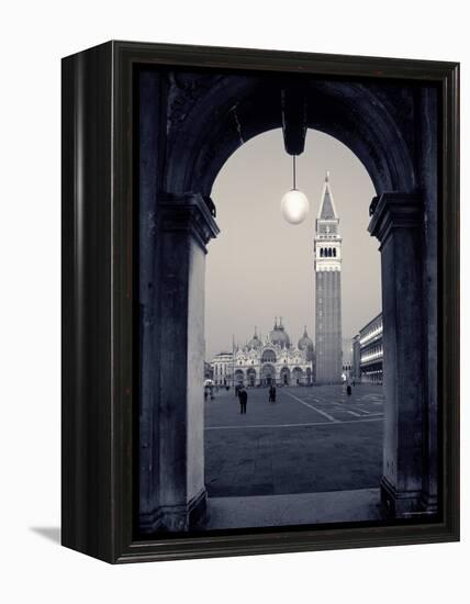 St. Mark's Basilica, St. Mark's Square, Venice, Italy-Alan Copson-Framed Premier Image Canvas