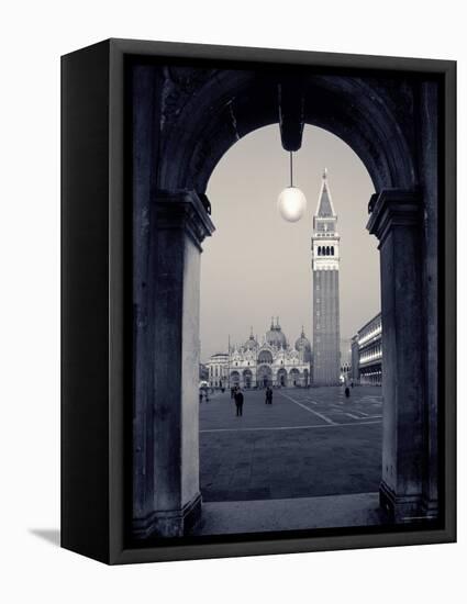 St. Mark's Basilica, St. Mark's Square, Venice, Italy-Alan Copson-Framed Premier Image Canvas