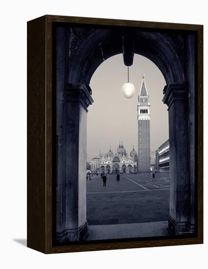 St. Mark's Basilica, St. Mark's Square, Venice, Italy-Alan Copson-Framed Premier Image Canvas