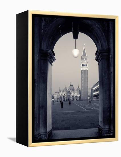 St. Mark's Basilica, St. Mark's Square, Venice, Italy-Alan Copson-Framed Premier Image Canvas