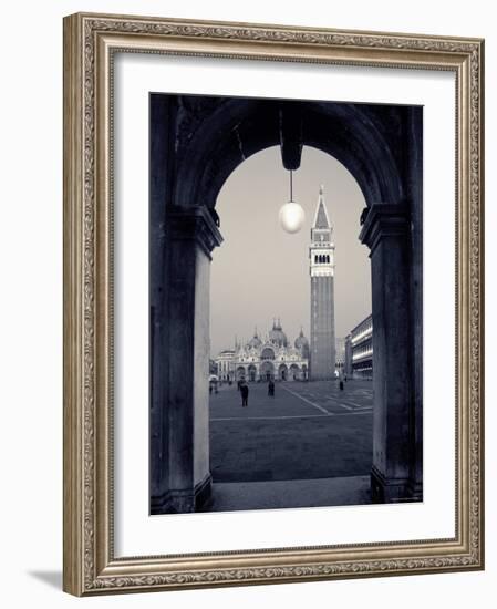 St. Mark's Basilica, St. Mark's Square, Venice, Italy-Alan Copson-Framed Photographic Print