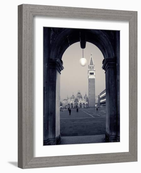 St. Mark's Basilica, St. Mark's Square, Venice, Italy-Alan Copson-Framed Photographic Print