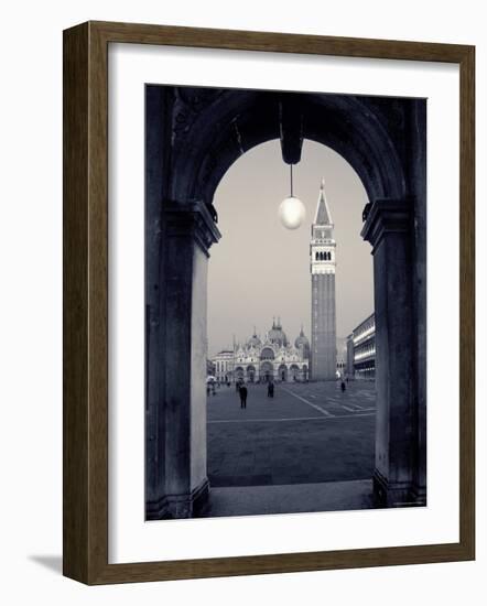 St. Mark's Basilica, St. Mark's Square, Venice, Italy-Alan Copson-Framed Photographic Print