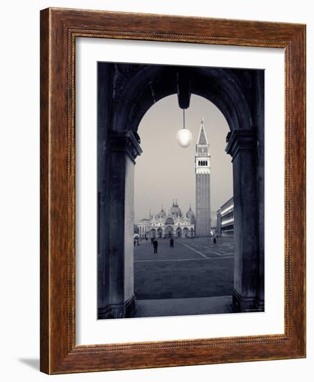 St. Mark's Basilica, St. Mark's Square, Venice, Italy-Alan Copson-Framed Photographic Print