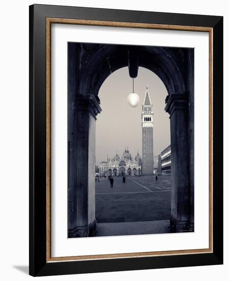 St. Mark's Basilica, St. Mark's Square, Venice, Italy-Alan Copson-Framed Photographic Print