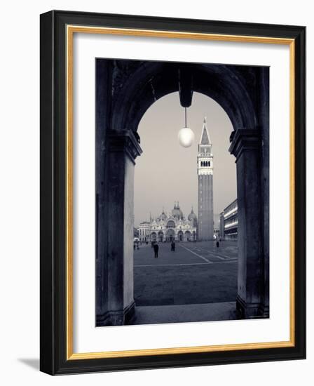 St. Mark's Basilica, St. Mark's Square, Venice, Italy-Alan Copson-Framed Photographic Print