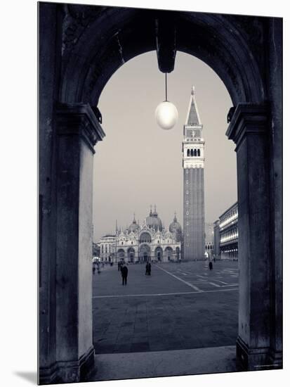 St. Mark's Basilica, St. Mark's Square, Venice, Italy-Alan Copson-Mounted Photographic Print