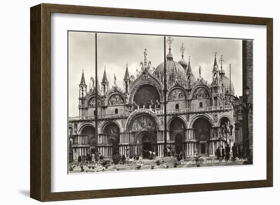 St. Mark's Basilica, Venice, Italy, Photo-null-Framed Art Print