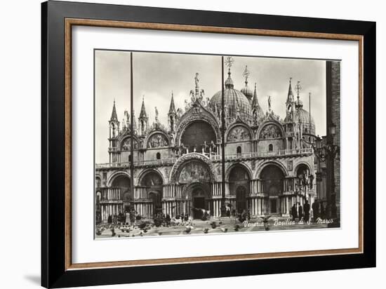 St. Mark's Basilica, Venice, Italy, Photo-null-Framed Art Print