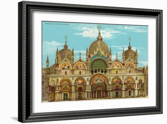 St. Mark's Basilica, Venice, Italy-null-Framed Art Print