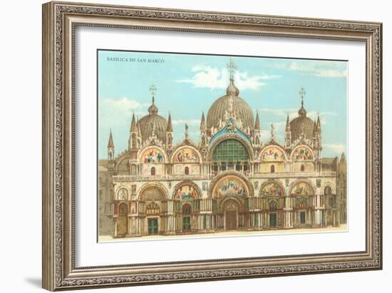 St. Mark's Basilica-null-Framed Art Print