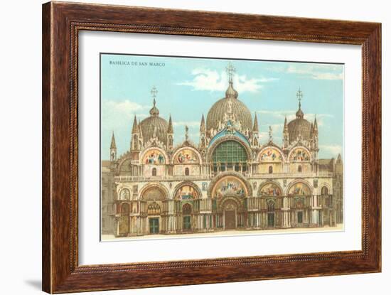 St. Mark's Basilica-null-Framed Art Print