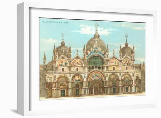 St. Mark's Basilica-null-Framed Art Print