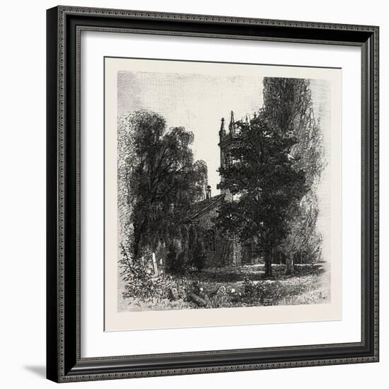 St. Mark's Church, Niagara, Canada, Nineteenth Century-null-Framed Giclee Print