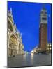 St. Mark's Square (Piazza San Marco) at Dawn, Venice, Italy-Rob Tilley-Mounted Photographic Print