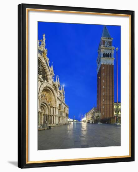 St. Mark's Square (Piazza San Marco) at Dawn, Venice, Italy-Rob Tilley-Framed Photographic Print