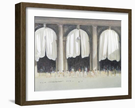 St Mark's Square, Venice, 2005-Lincoln Seligman-Framed Giclee Print