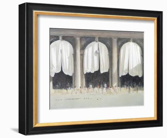 St Mark's Square, Venice, 2005-Lincoln Seligman-Framed Giclee Print