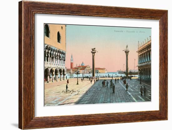 St. Mark's Square, Venice, Italy-null-Framed Art Print