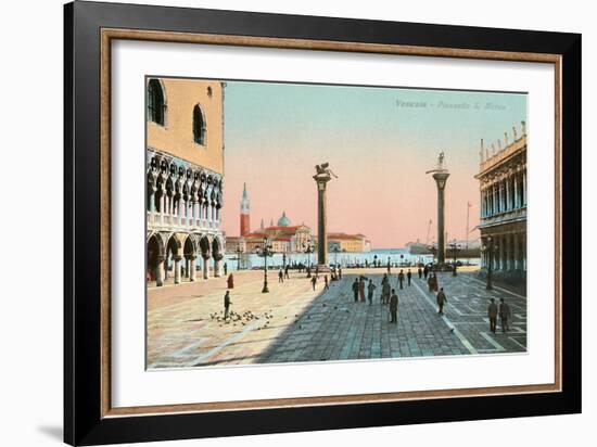 St. Mark's Square, Venice, Italy-null-Framed Art Print